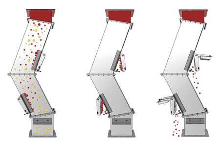 Lépcsős mágneses szeparátorok MSK-MC
