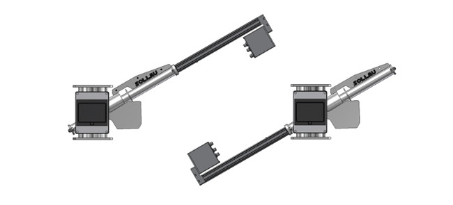 A henger a szeparátor felső vagy alsó részében is elhelyezhető