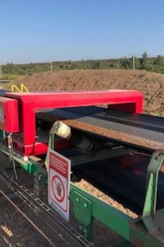 Alagút fémdetektor METRON 05 D – a mészkőtörő védelme