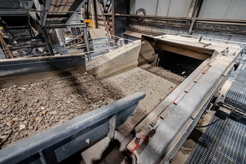 Örvényáramú ECS elválasztó – színesfémek válogatása hulladékégetői salakból