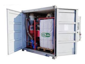 Mobil aprító és elválasztó sor