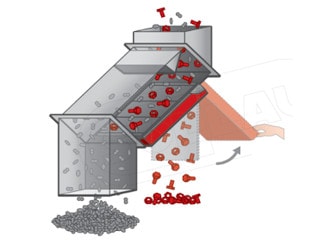 Lépcsős mágneses szeparátorok MSK-AC
