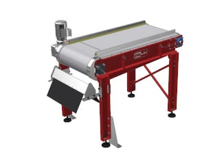 Szállítószalag beépített radiálisan polarizált mágneses hengerrel MV-R 600 N