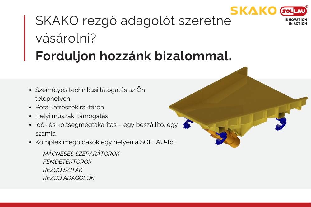 Rezgő adagoló SKAKO