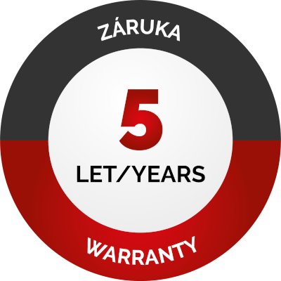 5 év garancia / 5 year warranty