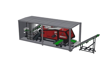 A válogatósor 3D modellje