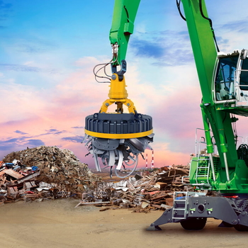 Kör alakú EMG-SM ócskavas-elektromágnes